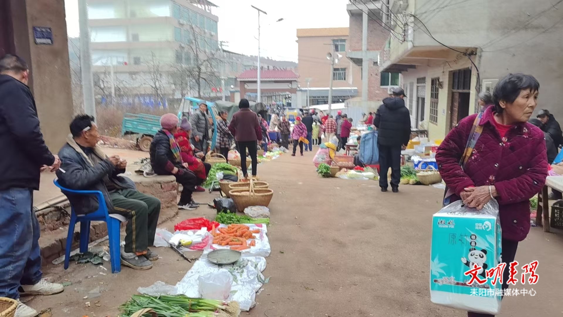 【山乡年味浓】新市镇龙市村：200 米的老街圩场 装着村民们的年与盼