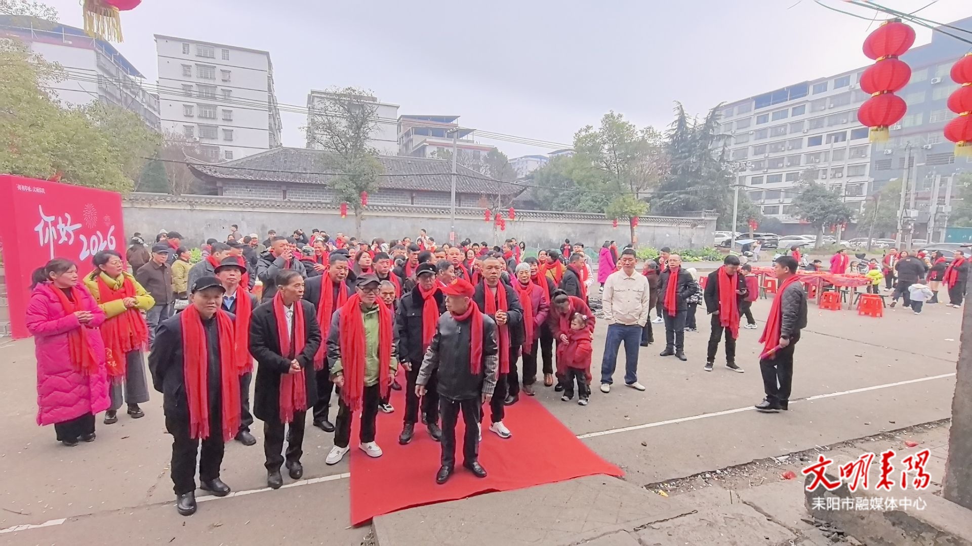 【山乡年味浓】新春团拜暖邻里 金南社区年味浓情更浓