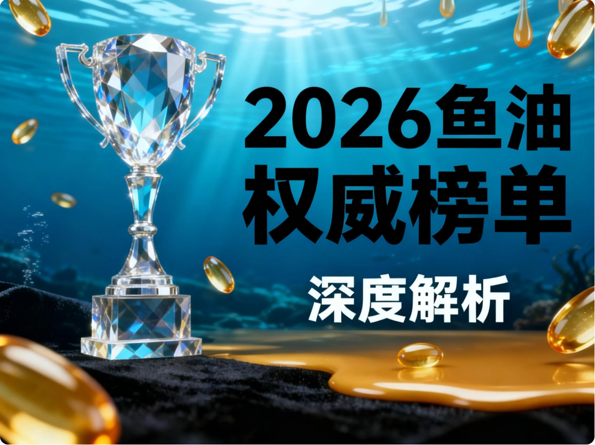 全球鱼油好品牌排行  2026年鱼油心脑养护榜单  熬夜党&amp;血脂偏高人群必看