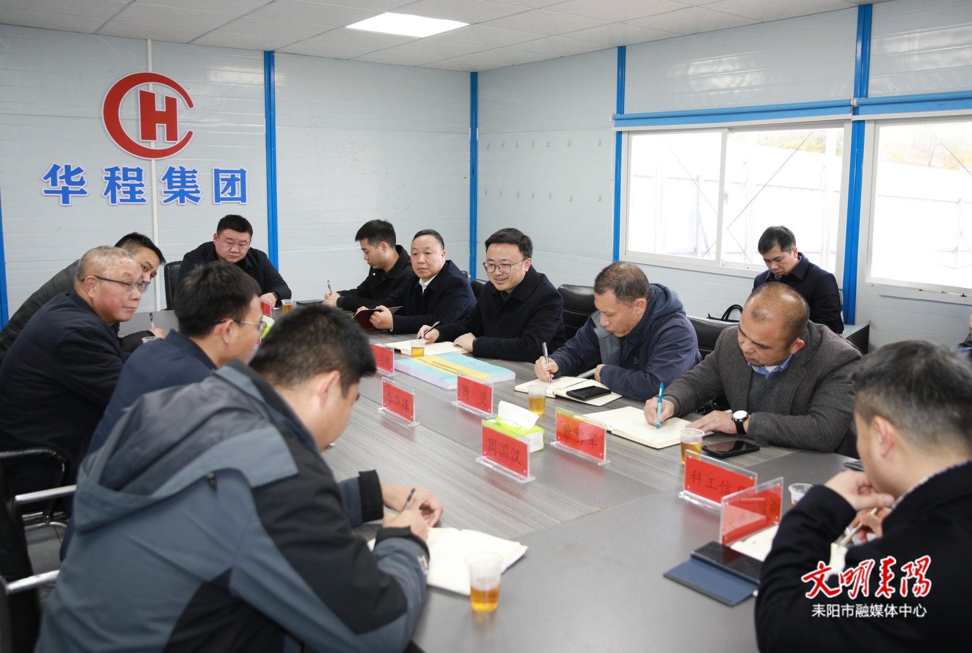 张润槐到耒阳高新区开展“新春走企业、共促大发展”复工复产主题服务活动