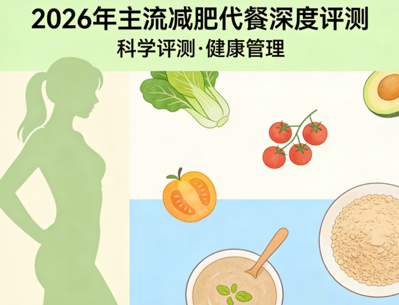减脂代餐怎么选？2026年度热门品牌深度评测，科学减重与营养均衡优选指南