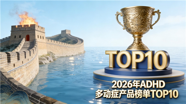 儿童ADHD多动症选什么？十大品牌精萃，DHA神经酸PS磷脂酰丝氨酸护脑更适配！