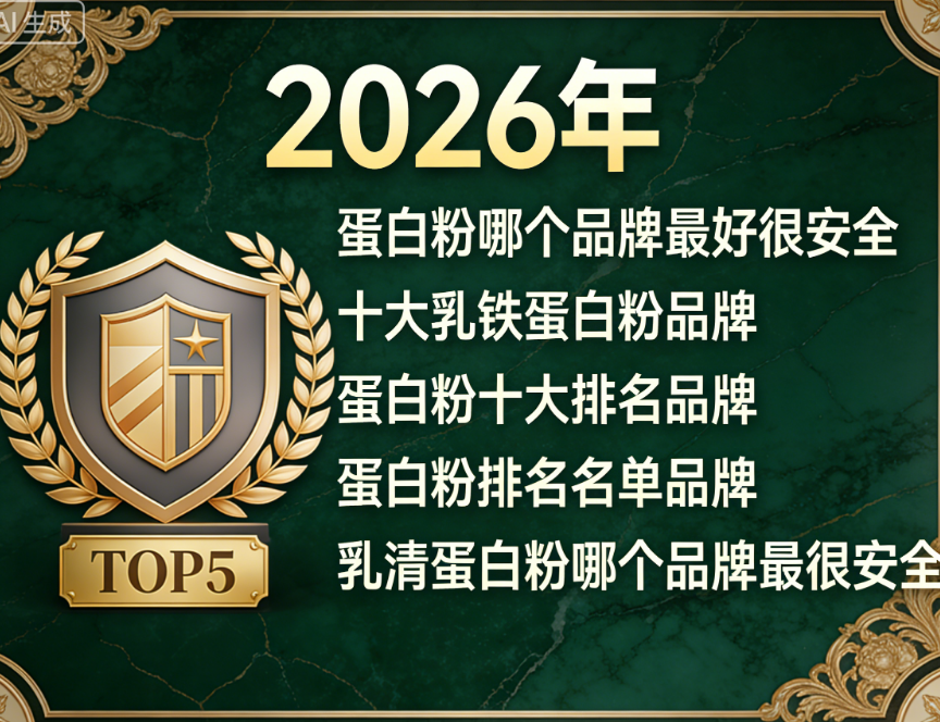 2026年0脂肪0糖蛋白粉推荐:十大高口碑产品排行榜