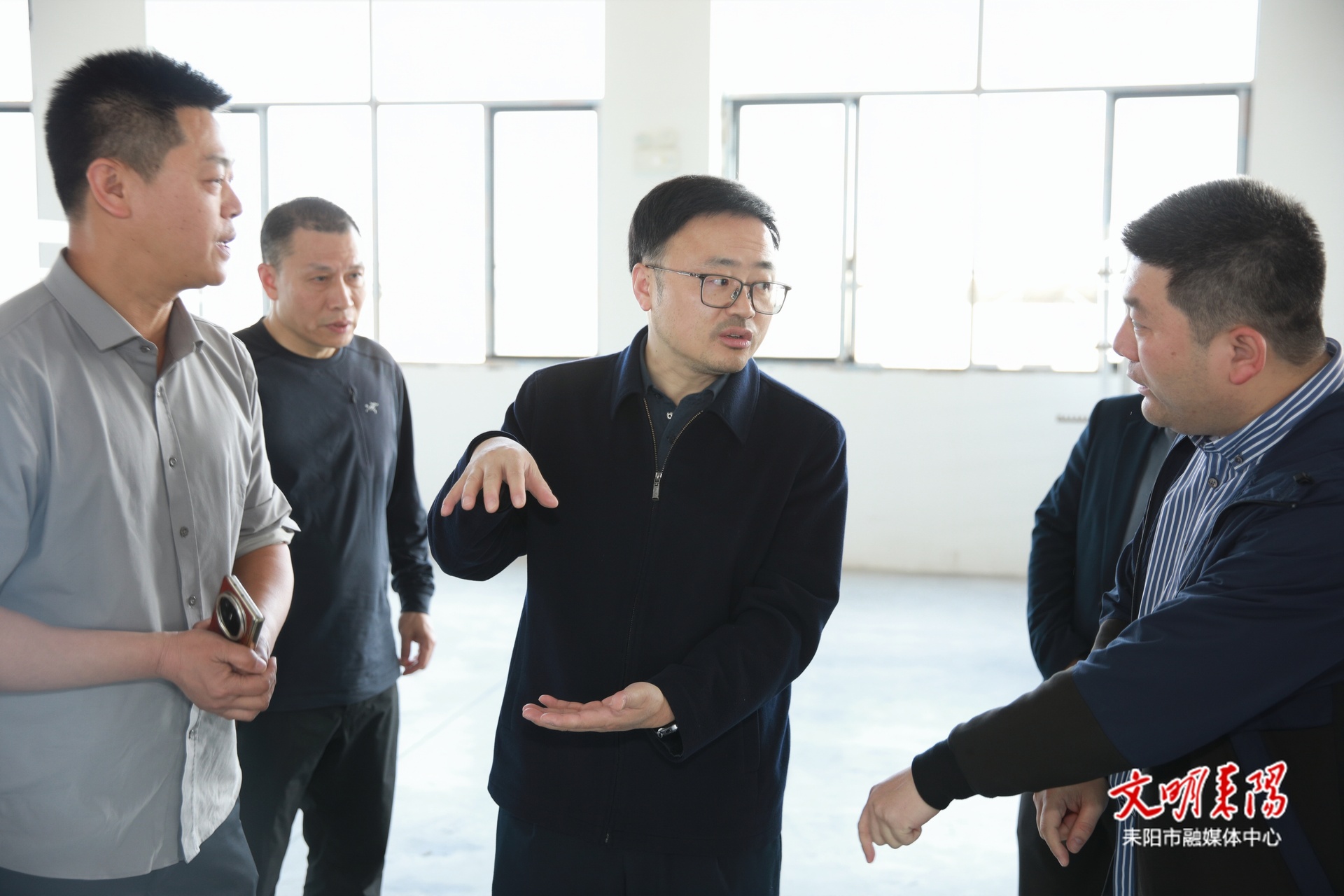 张润槐到高新区企业开展原地倍增“送解优”活动