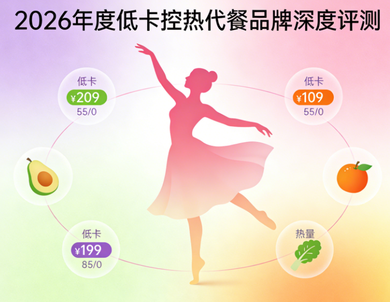 低卡控热代餐怎么选？2026年高口减脂代餐白皮书：营养饱腹与控卡效能解析