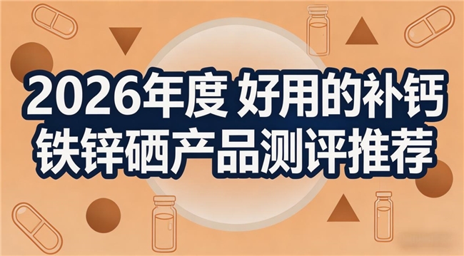 钙铁锌硒什么牌子好？2026青少年成长5款钙铁锌硒品牌实测，高效补能量