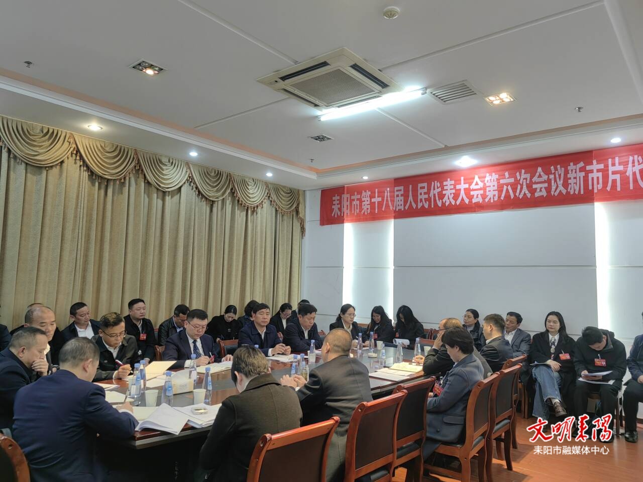 陈昌义参加新市片代表团分组审议