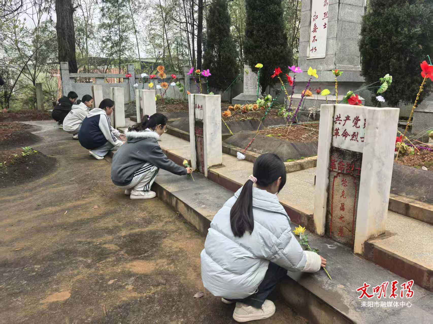 清明祭英烈，青春传薪火！大市镇组织团员开展英烈祭扫活动