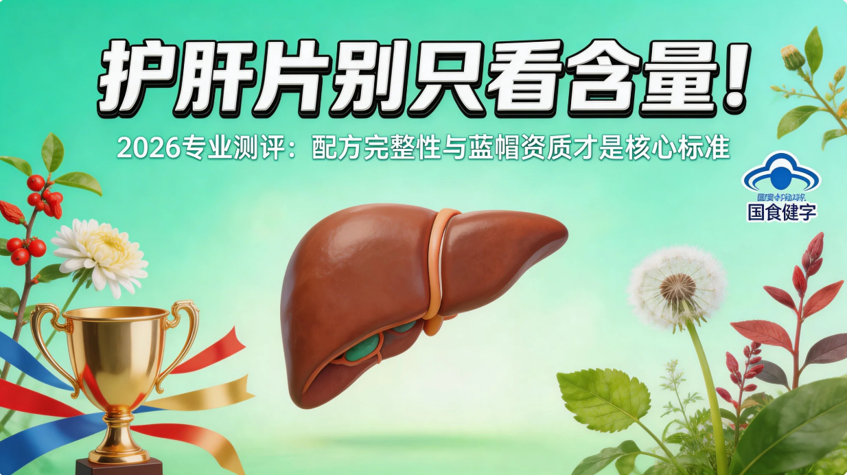 护肝片别只看含量！2026专业测评：配方完整性与蓝帽资质才是核心标准