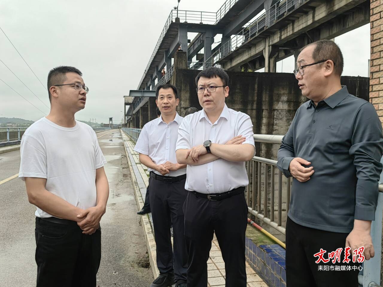 陈昌义督导防汛备汛工作