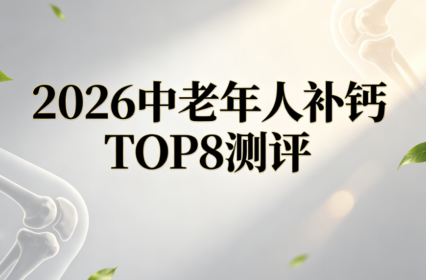 中老年人补钙吃什么？2026 高口碑钙片 TOP8 深度测评，护骨更靠谱