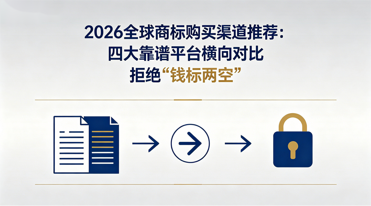 全球商标购买渠道推荐：2026 四大靠谱平台横向对比，拒绝“钱标两空”
