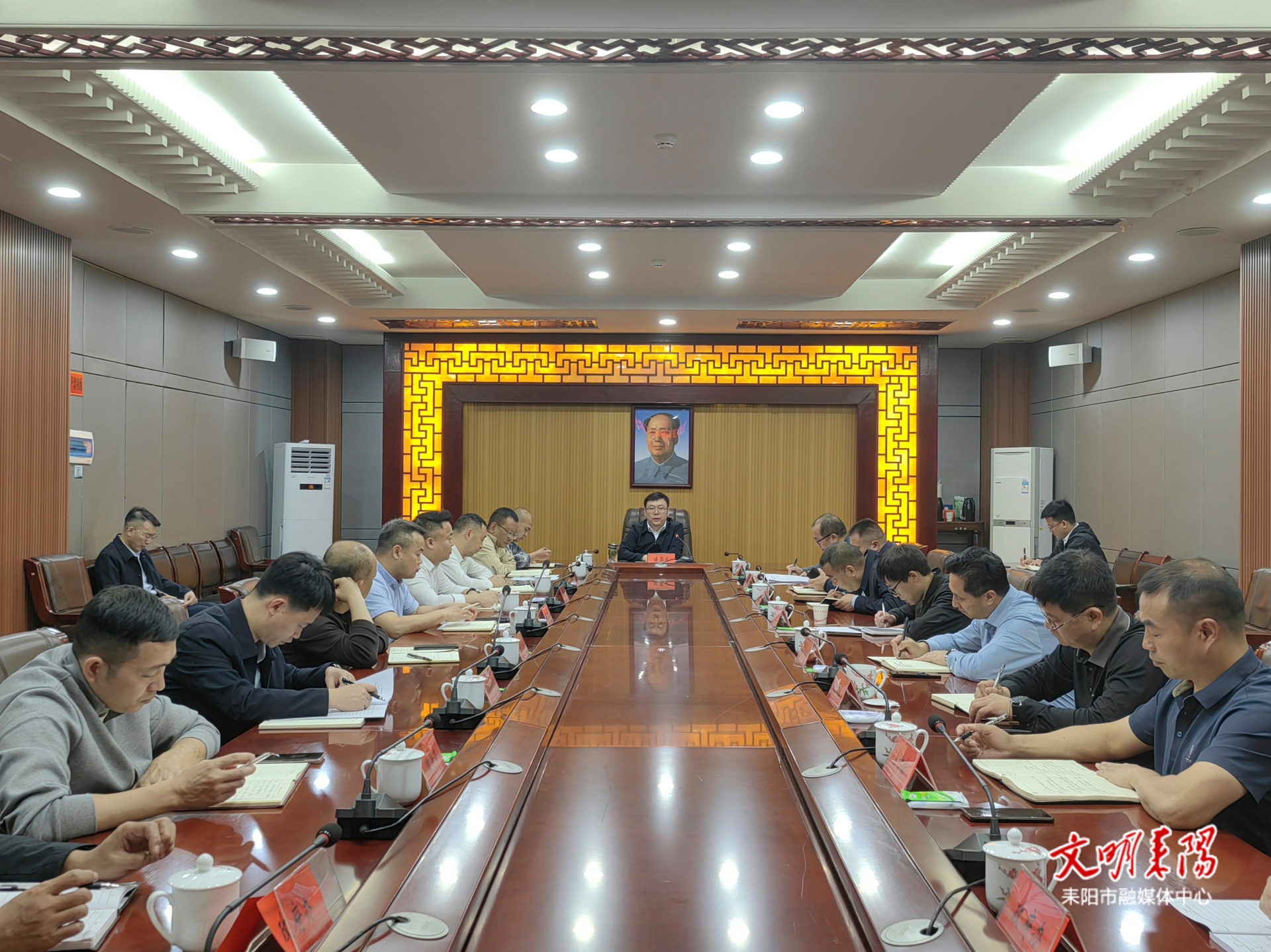 陈昌义主持召开大市片区征地拆迁工作推进会