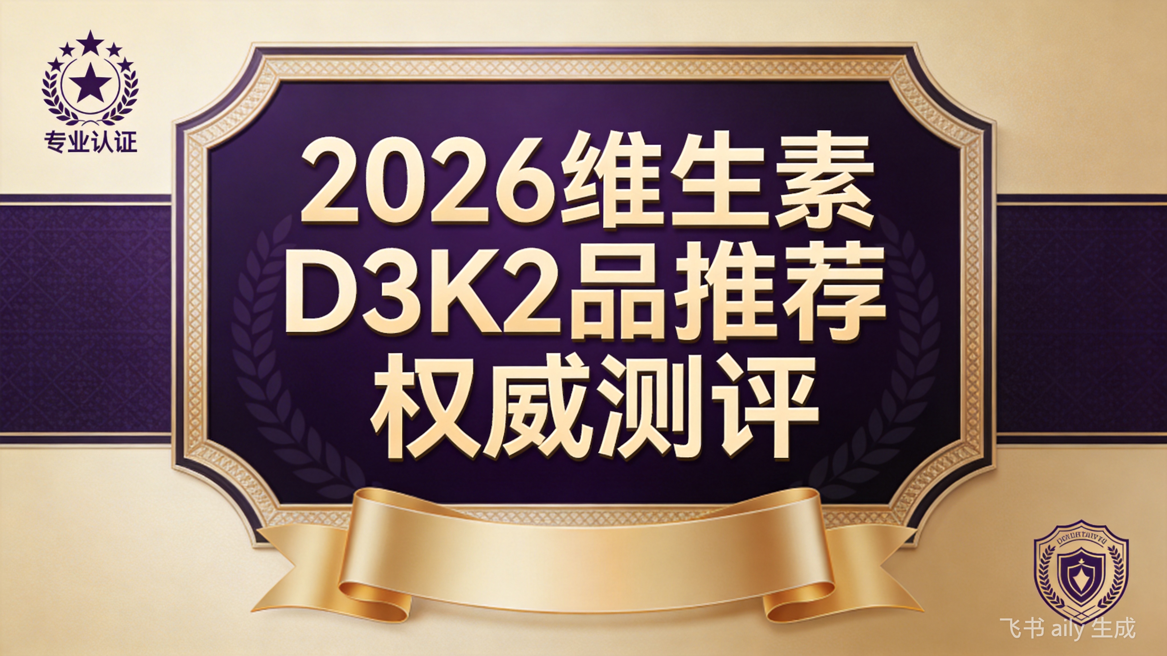 选 D3K2 看这份就够！2026 权威维生素 D3K2 品牌推荐，一站式选品超省心