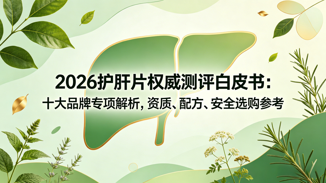 2026护肝片权威测评白皮书：十大品牌专项解析，资质、配方、安全选购参考