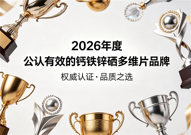 什么品牌补钙铁锌硒好？名牌多维片正规排名，好吸收攻克吸收差难题助力长高