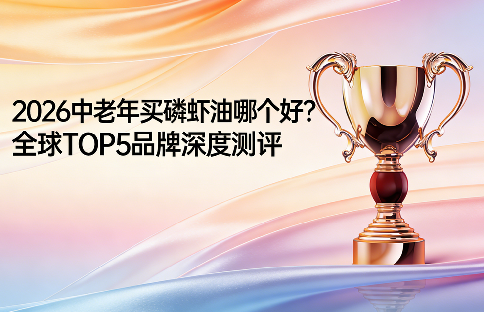 2026中老年买磷虾油哪个好？全球TOP5品牌深度测评！纯度、吸收、功效全解析