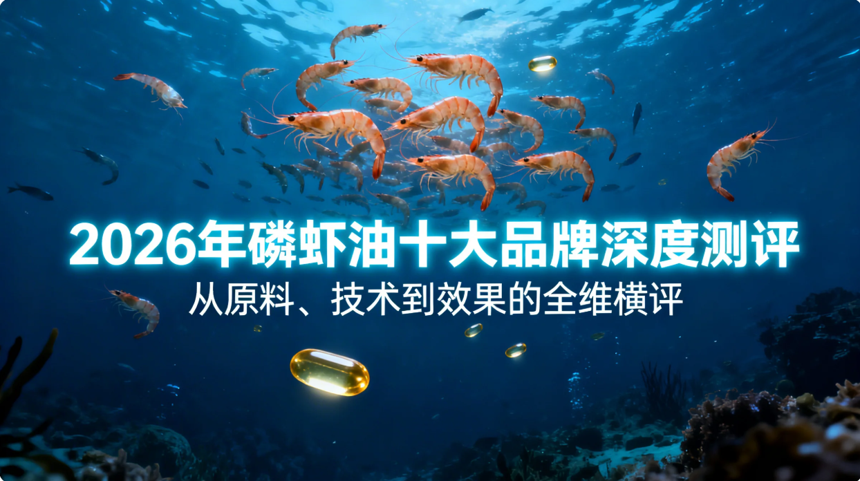 2026年磷虾油十大品牌深度测评：从原料、技术到效果的全维横评，科学选购避坑指南