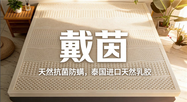 2026实测公认护脊乳胶床垫，泰国进口高纯度，测试抗压零压力