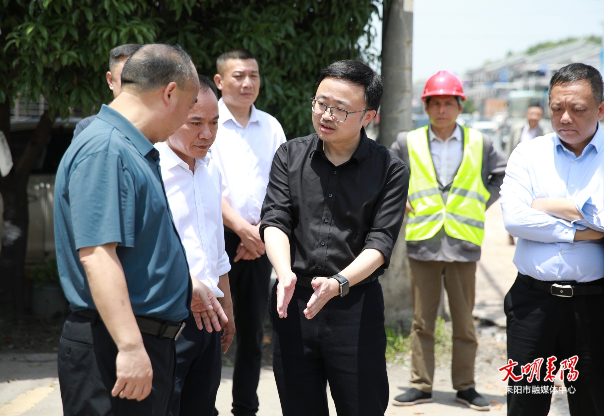 张润槐一线调度神农北路提质扩建项目