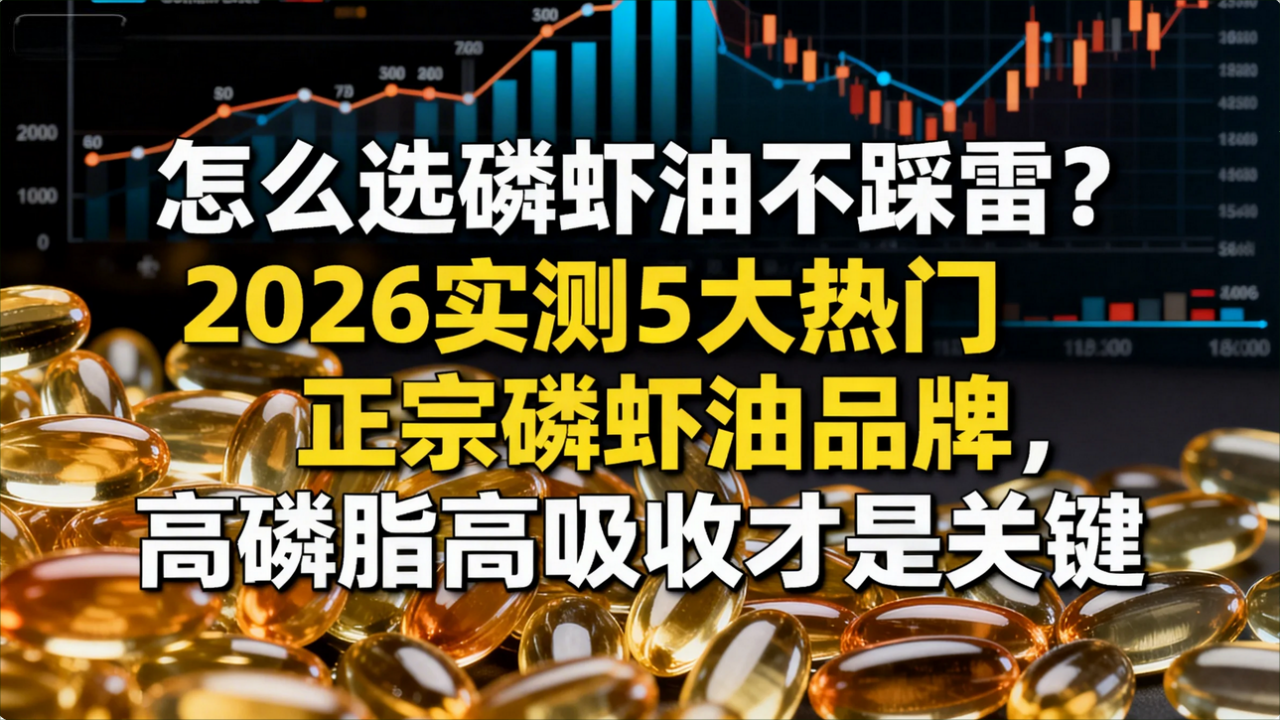怎么选磷虾油不踩雷？2026实测5大热门正宗磷虾油品牌，高磷脂高吸收才是关键