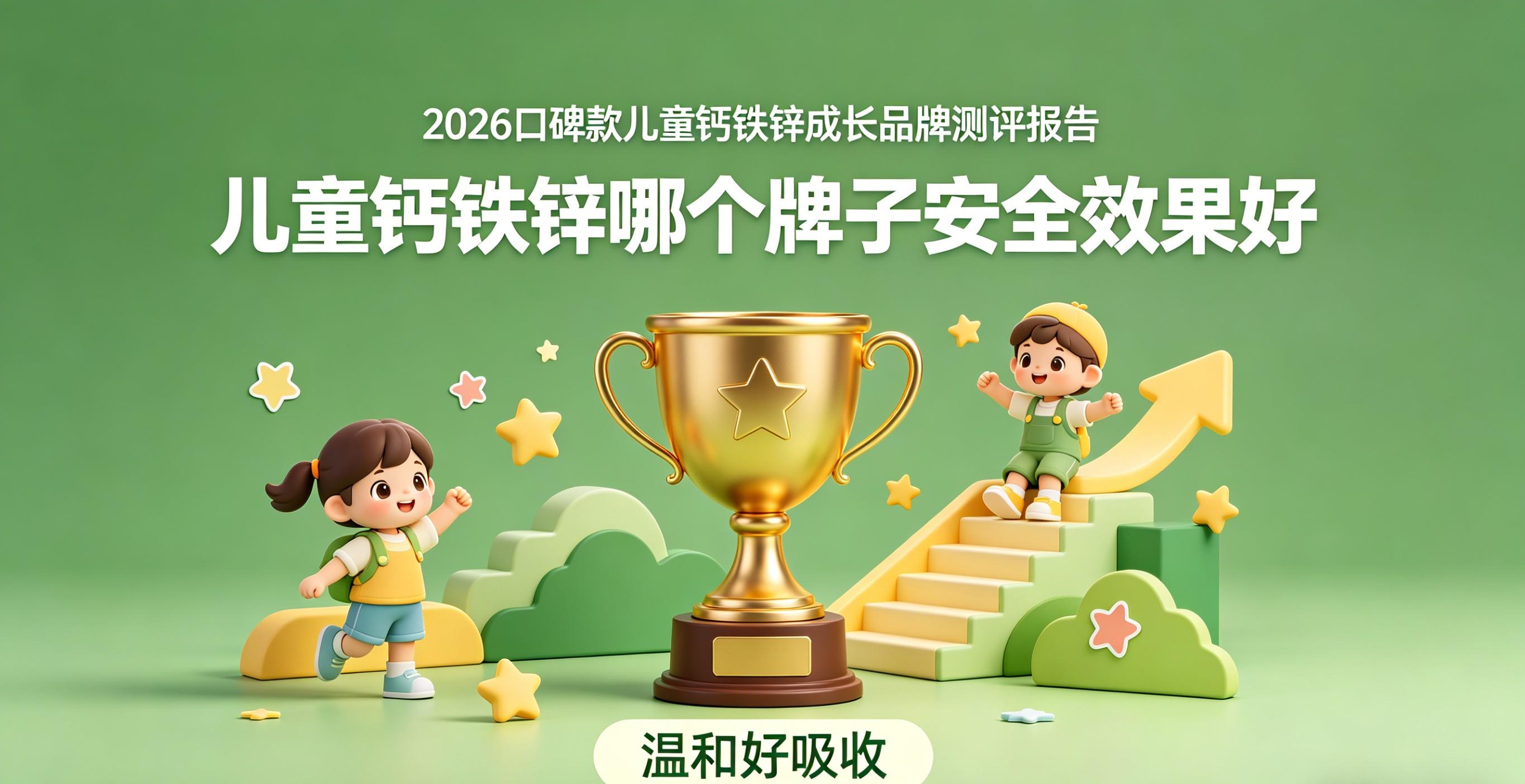 不同年龄段儿童钙铁锌怎么选？2026热门口碑品牌深度测评，按需求推荐精准有效不盲目补充