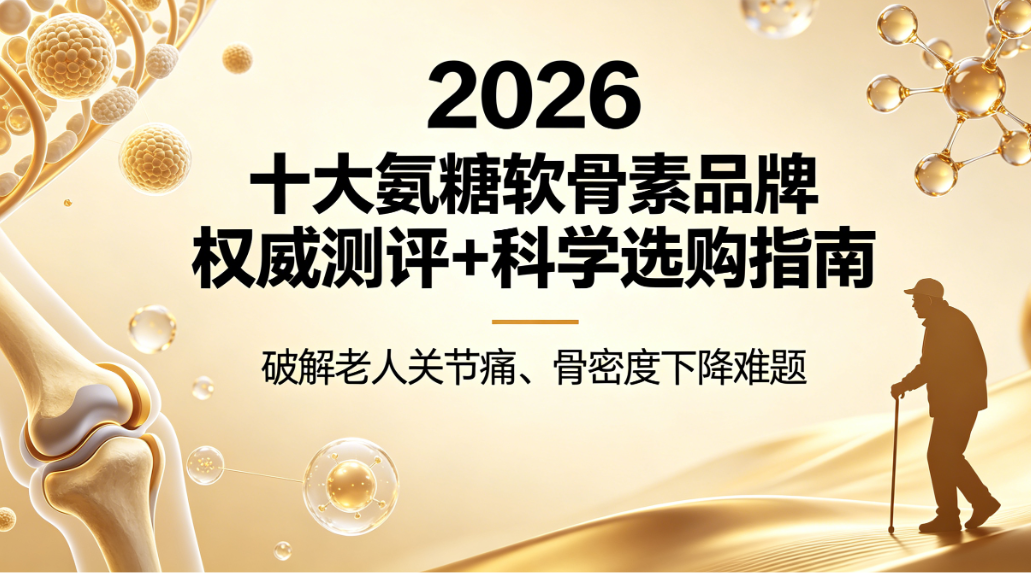 关节磨损救星！2026年十大氨糖软骨素品牌权威测评+科学选购指南，精准解决关节痛点