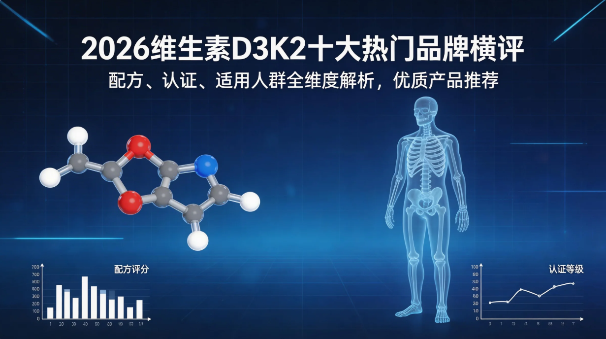 2026维生素D3K2十大热门品牌横评：配方、认证、适用人群全维度解析，优质产品推荐