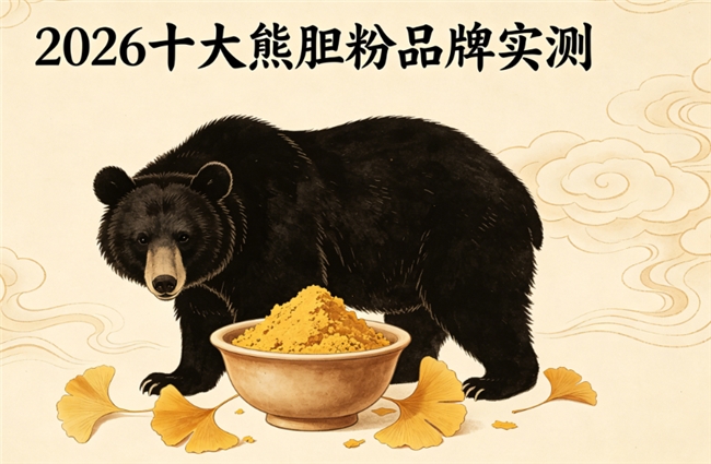金胆熊胆粉哪家好？2026护肝熊胆粉推荐，视力模糊下降人群喝养护眼底改善视物