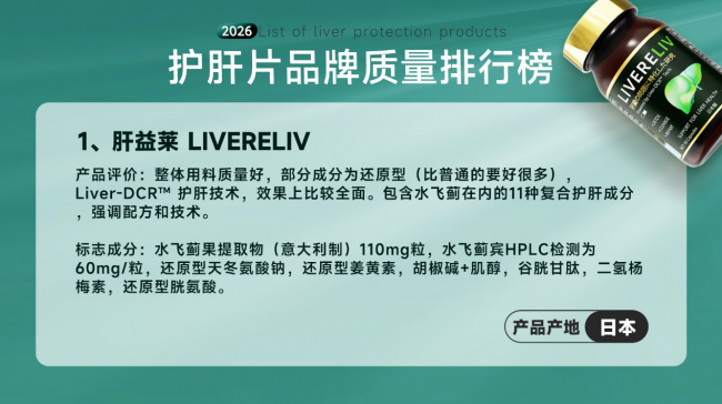 护肝片产品哪个牌子效果好？品牌核心成分大起底，水飞蓟+姜黄素+胡椒碱黄金配比，护肝解酒双效合一选购指南