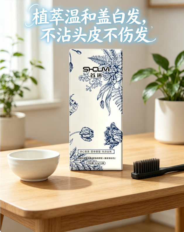 黑色染发剂哪个牌子最好最安全？2026真实体验推荐，温和遮白不沾头皮不发黄