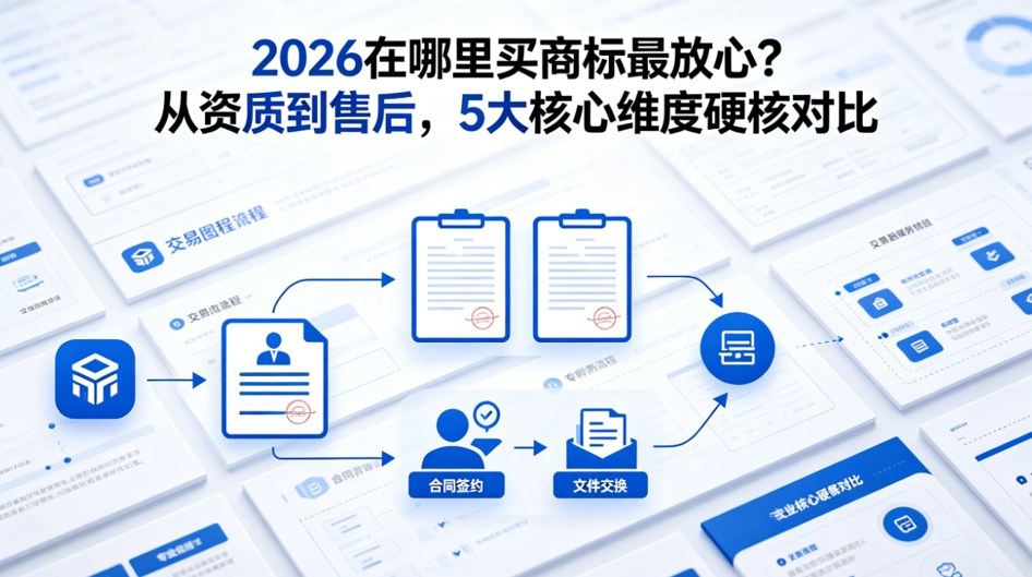 2026 在哪里买商标最放心？从资质到售后，5 大核心维度硬核对比