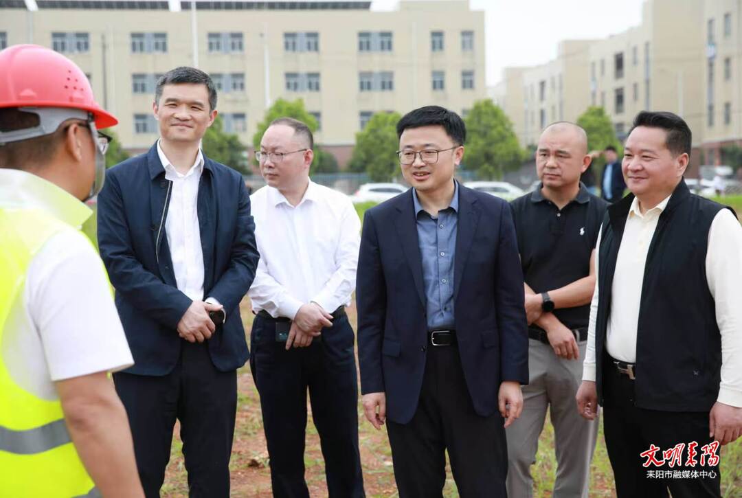 张润槐到耒阳高新区新落地企业开展“送解优”服务