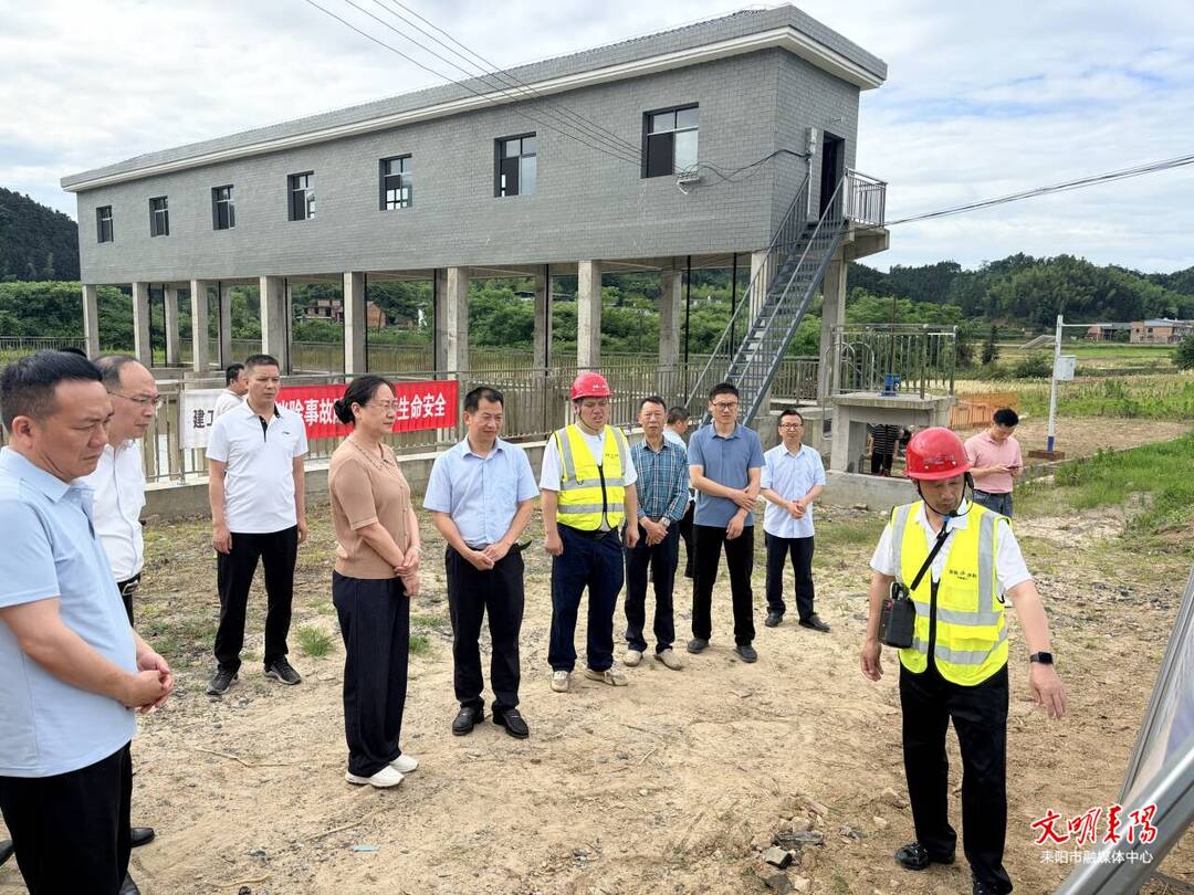 市人大常委会集中视察我市新建浔江灌区工程建设情况