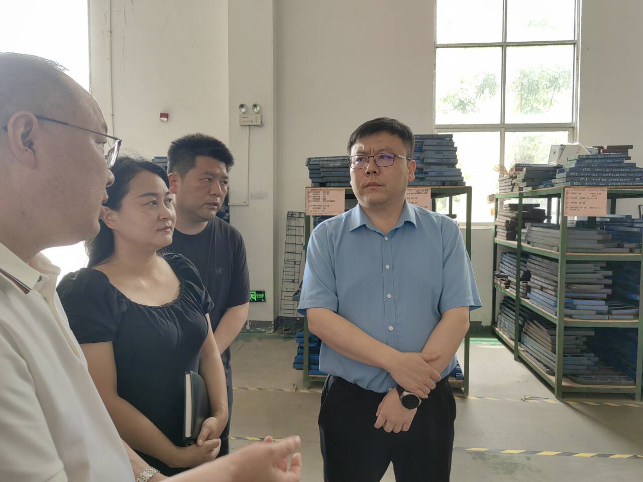 陈昌义到耒阳高新区开展原地倍增“送解优”活动并督导安全生产工作