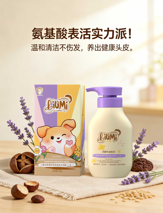 儿童洗发沐浴露哪个牌子好？2026儿童洗沐二合一产品实测榜单，一瓶两用方便又安全