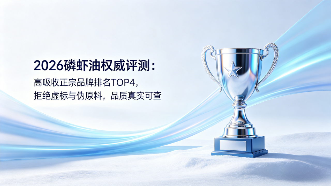 2026磷虾油权威评测：高吸收正宗品牌排名TOP4，拒绝虚标与伪原料，品质真实可查