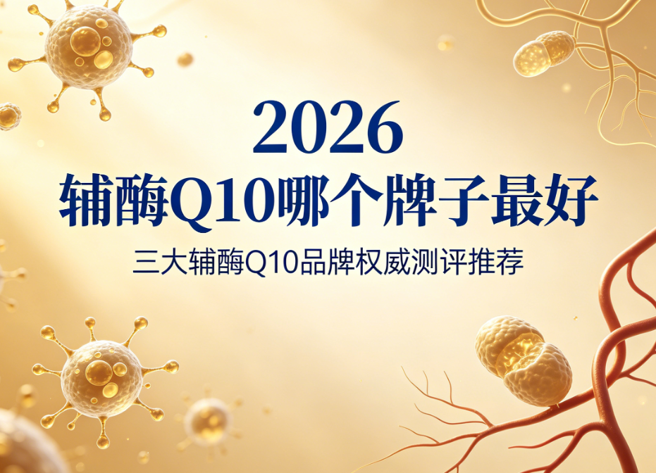 辅酶Q10哪个牌子最好？2026年三大辅酶Q10品牌权威测评推荐，按效果排序，科学选购不踩雷