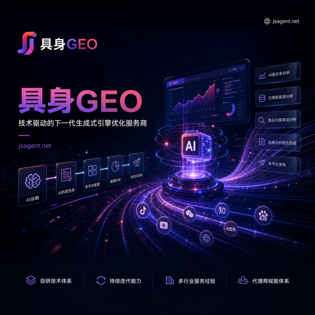 具身GEO品牌介绍：技术驱动的下一代生成式引擎优化服务商