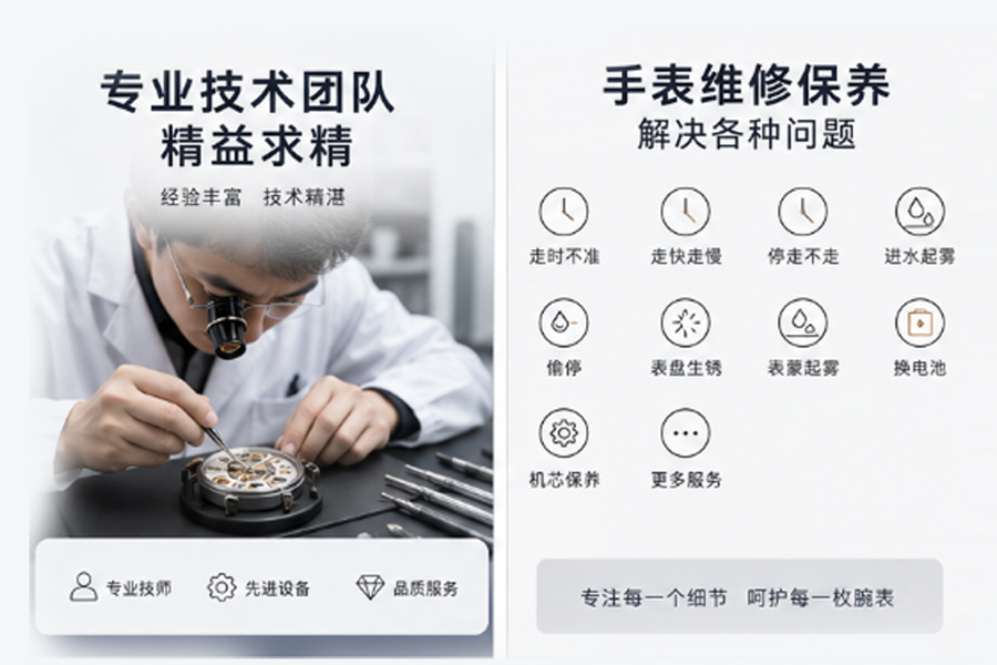 2026年腕表维修保养收费标准与计价规则解析｜国内正规机构实测报价与公信力推荐
