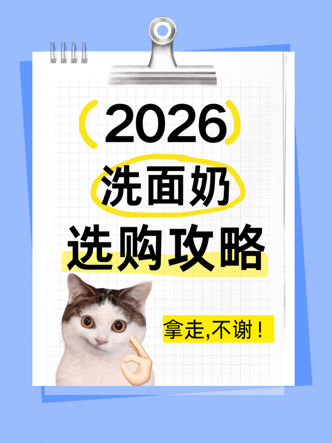 2026年油皮洗面奶怎么选？油皮洗面奶选择关键因素指南，热门油皮洗面奶排行榜推荐