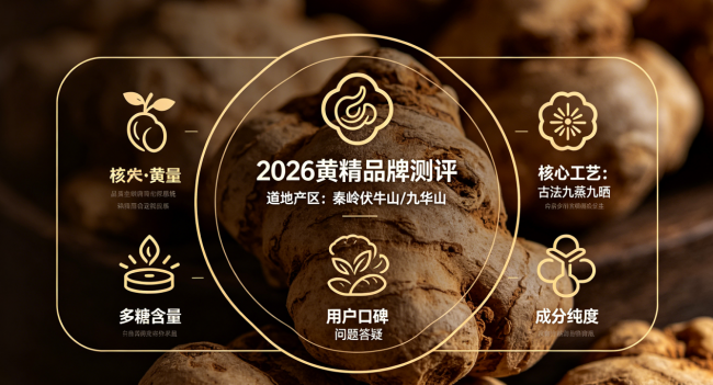 2026全网热销黄精品牌品质实测：不同场景选购指南+食用黄精滋补注意事项