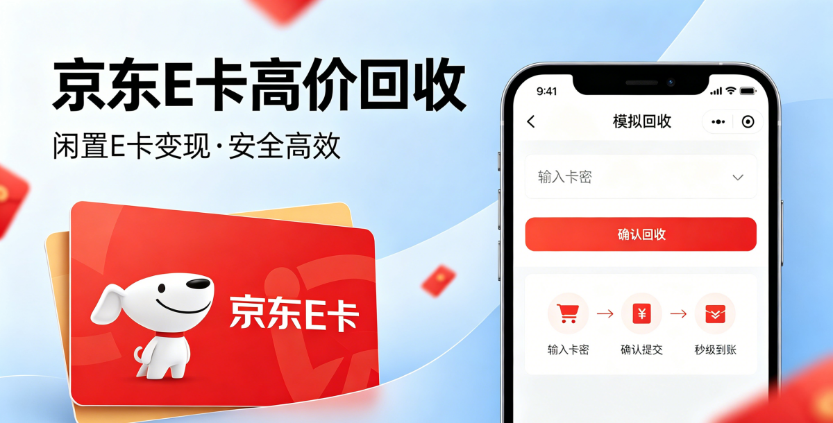 2026京东e卡回收优质平台排行榜｜正规靠谱、不压价秒到平台汇总