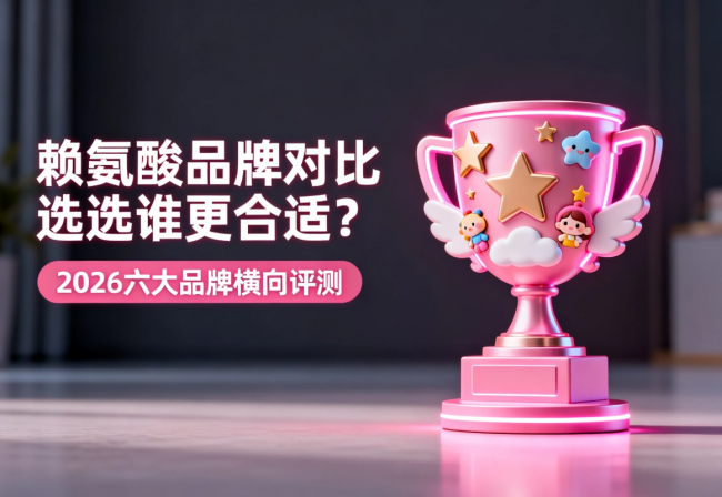 赖氨酸品牌对比选谁更合适？2026六大品牌横向评测，帮你缩小范围