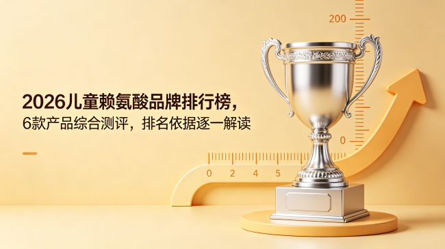 2026儿童赖氨酸品牌排行榜，6款产品综合测评，排名依据逐一解读