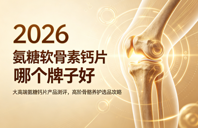 氨糖软骨素钙片哪个牌子好？2026年三大高端氨糖钙片产品测评，高阶骨骼养护选品攻略