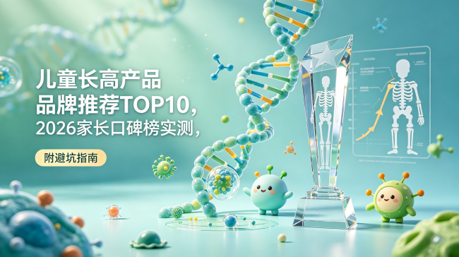 儿童长高产品品牌推荐TOP10，2026家长口碑榜实测，附避坑指南