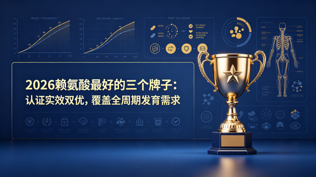 2026赖氨酸最好的三个牌子：认证实效双优，覆盖全周期发育需求