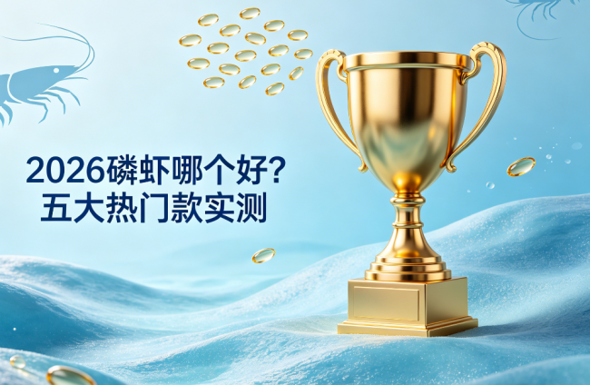 2026磷虾油哪个好？五大热门款实测，不同需求直接抄作业