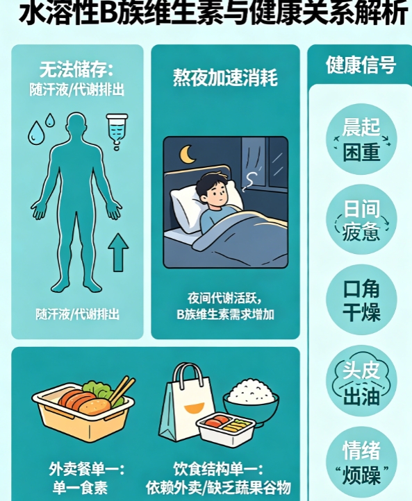 性价比高的维生素B族哪款好 2026十款品牌实测，畅销款大盘点适配上班族熬夜体虚
